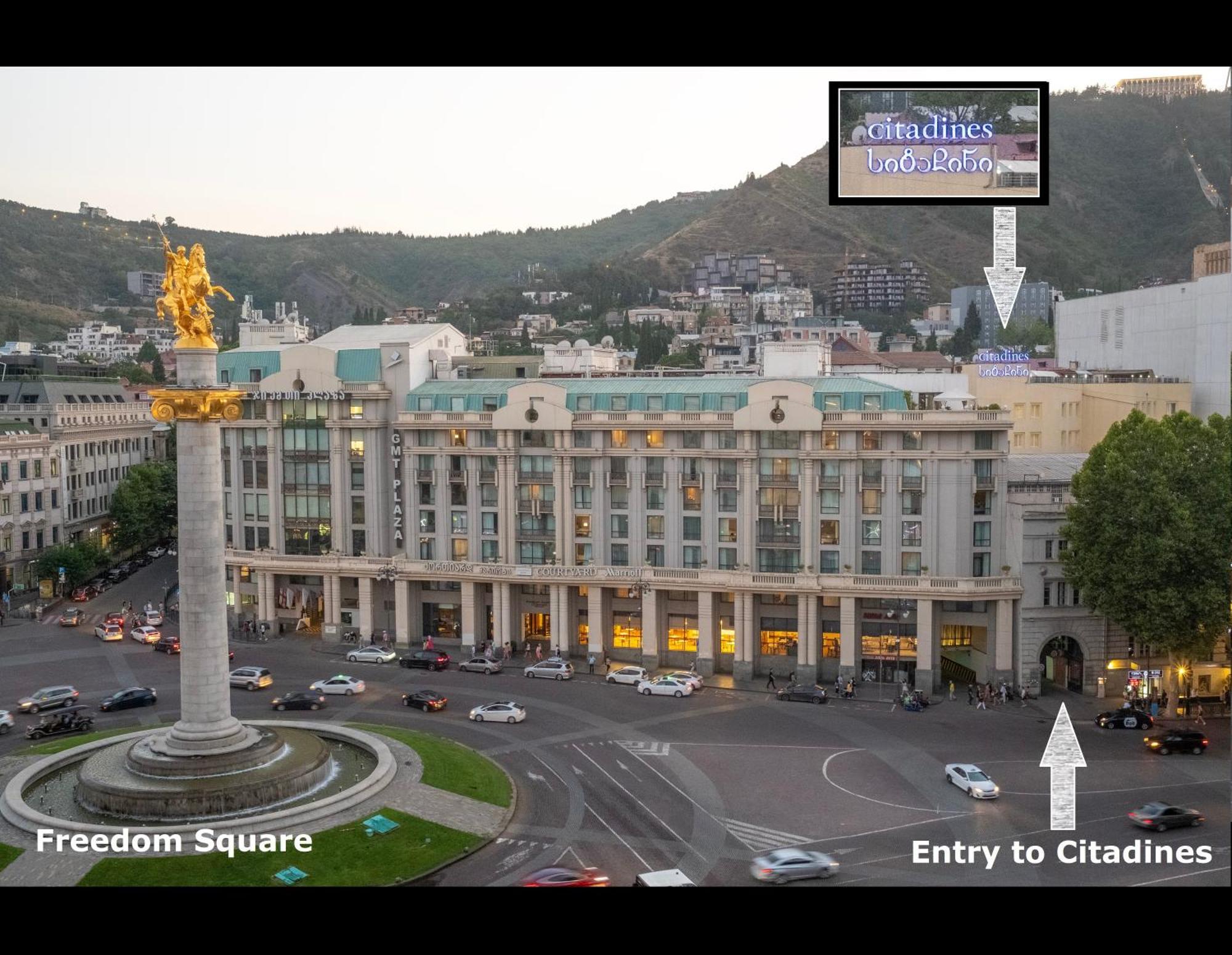 Апарт-отель Citadines City Centre Тбилиси Экстерьер фото